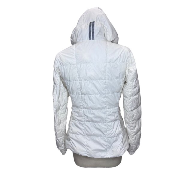 Canada Goose White Abbott Packable Puffer Winter Jacket Black Label Women SP - Picture 2 of 15